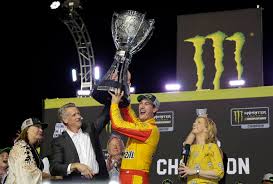 Logano, the 2015 daytona 500 winner, wheeled his no. Joey Logano Wins His 1st Nascar Cup Series Championship Las Vegas Review Journal