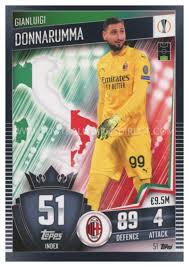 Ac milan star gianluigi donnarumma becomes the youngest player in serie a history to reach 100 league appearances! 051 Gianluigi Donnarumma Ac Milan Base Card Match Attax 101 2020 2021 Football Cards Direct