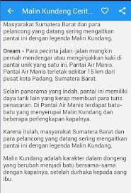 Kawula nuwun, bapa/rakamas/adhimas* … (nama paraga panampi) ingkang hangemban wajib luhur wonten ing madyaning pahargyan punika minangka. Malin Kundang Cerita Rakyat 1 2 0 Apk Download Android Knigi I Spravochniki Prilozheniya