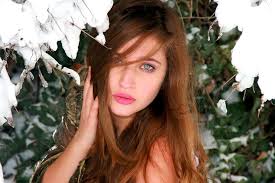 Parting hair on the side with a slight combover is carefree and easy to style. Woman Blonde Hair Girl Portrait Blue Eyes Snow Winter One Person Hairstyle Pxfuel