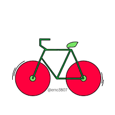 run ﾙﾝ さんはinstagramを利用しています めちゃくちゃに久しぶりの投稿 やっほう cherry さくらんぼ bicycle 自転車 自転車女子 いらすとぐらむ illustration 自転車 さくらんぼ 子供向けクラフト