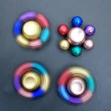 Metal el Spinner Fidget oyuncak dekompresyon parmak jiroskop EDC serin  şeyler gadget'lar çocuklar yetişkinler Antiestres Juguete Ansiedad