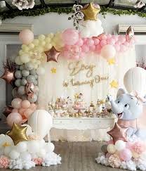 1st Birthday Balloon Decoration Ideas 25 Balloon Ideas For Party Birthday Balloon Decorations Baby Birthday Balloon Baby Birthday Themes