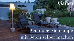 Bauanleitung Outdoor Stehlampe Selber Machen Youtube
