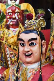 Statue of God in Sang Tham Shrine in 18th Phuket Chinese New Yea Editorial  Image