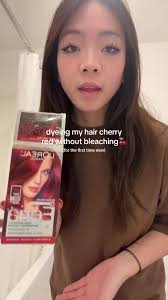 Dyeing My Hair Cherry Red Without Bleaching: (For the First Time Ever)