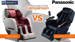 Panasonic Ep Ma70 Vs Infinity Iyashi Massage Chairs Comparison Massage Massage Chair Massage Chairs