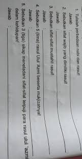 Berbagai informasi mengenai sebutkan sifat sifat rasul ulul azmi. Sebutkan 7 Contoh Sifat Para Rasul Ulul Azmi 3 Terdapat Lima Rasul Yang Mendapatkan Gelar Ululazmi Yakni Nuh Ibrahim Musa Isa Dan Muhammad Melva Rio