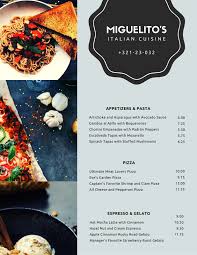 Maybe you would like to learn more about one of these? Free Printable Customizable Menu Templates Canva