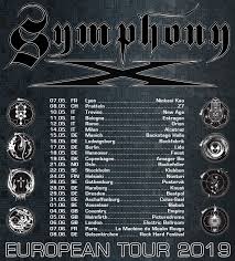 Maybe you would like to learn more about one of these? Symphony X Announce European Tour In 2019 Nuclear Blast