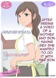 Oyako Echi no Douga o Miteitara Musuko to Shitaku Natta Hanashi | After  seeing a mom-son sex vid she wants to do her son comic porn | HD Porn Comics