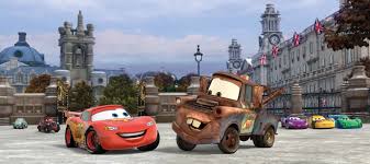 Jocurile noastre inspirate de filmele companiei pixar includ personaje si actiuni disney autentice. Fototapet Fulger Mcqueen Si Bucsa