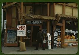 you ve never seen 1930s 40s america like this feed store nebraska grocery