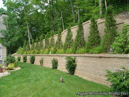 Living on a sloping or undulating piece of land or on cliff edges often requires retaining walls. Smart Idea Backyard Retaining Wall Garden Ideas