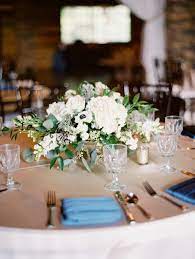 Round Table Centerpiece Idea For Your Rustic Chic Wedding Rusticchicweddingsdecoratio Round Table Centerpieces Rustic Wedding Table Decor Rustic Wedding Table