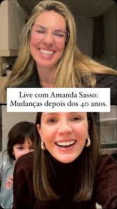 Nosso bate papo rendeu: de dentro pra fora, o universo real da mulher de  40. Obrigada @amanddasasso 🩷