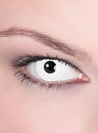 Black And White Eye Contacts White Contacts Are Most Popular Of The Three Main Solid Color Custom Lenses These Products Natural Contact Lenses Contact Lenses Special Effect Contact Lenses