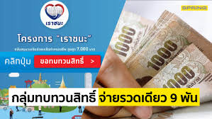 ตรวจสอบสถานะแล้วพบว่า ไม่ผ่านการคัดกรองคุณสมบัติ สามารถแสดงความประสงค์ขอทบทวนสิทธิได้ทาง www.เราชนะ.com เท่านั้น ยื่นทบทวนสิทธิ์ 8 ก.พ. Clfovpqxjetlfm