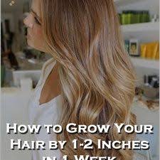 How To Grow Your Hair By 1 2 Inches In 1 Week Naturally Hair Styles Long Hair Styles Grow Hair