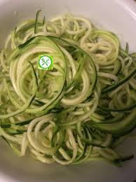 For something a little more colorful, though, keep the peel on. Zucchini Pasta Shredded Zucchini