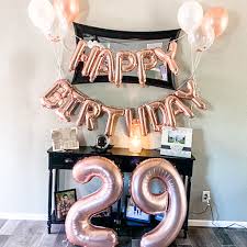 Happy 29th Birthday Happy 29th Birthday Birthday Ideas For Her 29th Birthday Decorations