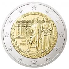 François mitterrand pièces conditionnées dans des étuis de protections hartberger®. Austria 2 Euro 2016 200 Years National Bank Special 2 Euro Coins Eurocoinhouse