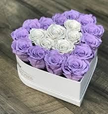 Flower boxes aren't just for flowers, especially when the weather isn't in agreement. Real Long Lasting Roses Heart Shaped Box Lasts Over 1 Year