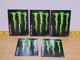 Set Of 5 Monster Energy Green M Claw Decals 5 1 4 X 3 3 4 New Collectibles Advertising Food Beverage Ebay Monster Energy Monster Monster Energy Drink
