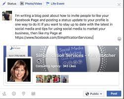 ﻿ how to invite friends to like your (or someone else's) facebook page? 4 Tips For How To Get New Facebook Page Likes Organically