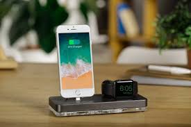 Iphone Apple Watch Docking Station Wooden Charging Station Etsy Apple Watch Docking Apple Watch Docking Station Docking Station