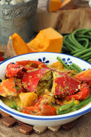 You want these to just hold their shape so they fry up light and airy. Ginataang Alimango Crabs In Coconut Milk Foxy Folksy