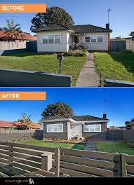 Weatherboard houses and energy efficiency. See More Amazing Renovations From Cherie Barber At Www Renovatingforprofit Com Au Home Exterior Makeover House Exterior Exterior Makeover