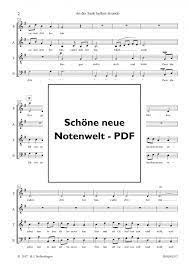 Digitale partituren von an der saale hellem strande zum direkten download und ausdrucken. An Der Saale Hellem Strande Satb Schone Neue Notenwelt Pdf