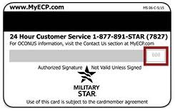 About the military star card. Myecp Myecp Account Registration