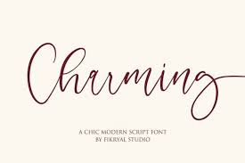 Download the twilight new moon font by alphabet & type. Charming Modern Script Font All Free Fonts