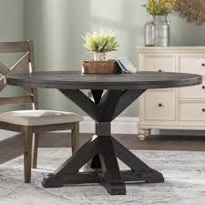 The utah's extendable top and metal pedestal style base comfortably seat 4 to 8 in an elegant design that works in any modern setting. Laurel Foundry Modern Farmhouse Colborne Solid Wood Dining Table Reviews Wayfair Wood Dining Table Dining Table Solid Wood Dining Table