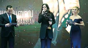 Ak parti̇ gençlik kolları 1. Yilin Kadin Milletvekili Cigdem Karaaslan Spor