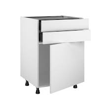 Start meuble bas de cuisine avec plan de travail l 60 cm decor frene sable. Meuble Bas De Cuisine Sofia Blanc 1 Porte Et 2 Tiroirs H 77 L 60 Cm X P 58 Cm Leroy Merlin