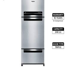 Product details of samsung 253 ltr double door refrigerator (rt28k3022se/im) 253 ltrs storage capacity 10 years warranty on compressor 6th sens. Whirlpool Fridge Price In Nepal Buy Whirlpool Refrigerators Online Daraz Com Np