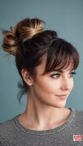 30 Low-Maintenance Medium-Length Hairstyles With Bangs