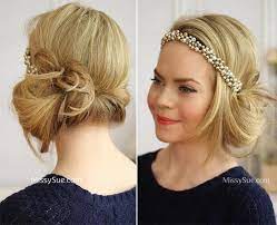Diy Vintage Hairstyles Headband Tuck Gatsby Hairstyle Tutorial4 Jpg 650 529 Pixels Vintage Hairstyles Tutorial Vintage Hairstyles Flapper Hair