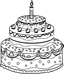 Search through 52574 colorings, dot to dots, tutorials and silhouettes. Printable Birthday Cake Coloring Pages Coloringme Com