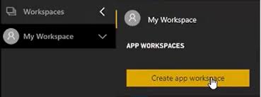 After david welcomed selena, he understands that he should rehash a similar offer activity for each dashboard he makes. Create An App Workspace