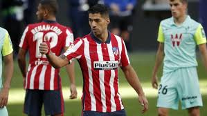 Luis suarez joins atletico madrid on a free transfer, but barcelona could make up to €6 million on the transfer. Luis Suarez Scores Twice In Impressive Debut With Atletico Madrid Tsn Ca