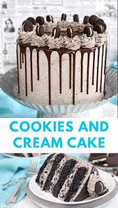 Cookies And Cream Cake Video Video Oreo Cake Recipes Easy Cake Recipes Cake Recipes