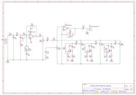 One ic has 2 si diodes and a 51pf cap in the in the loop. Belcat Sx Ba 1565 Bass Combo Trace Easyeda