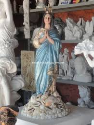 Imagem santa sara sara tradicional estatua gesso 40cm. Orisha