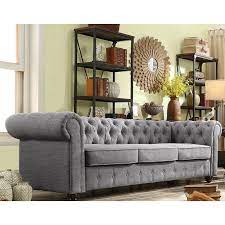 Quitaque Chesterfield 84 Rolled Arm Sofa