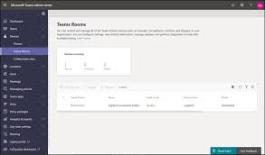 Manage Microsoft Teams Rooms Microsoft Teams Microsoft Docs