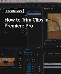 If you have a shot with extraneous or distracting background action, you may need to crop your frame to eliminate it. Cut Video In Premiere Pro How To Trim Clips Filtergrade